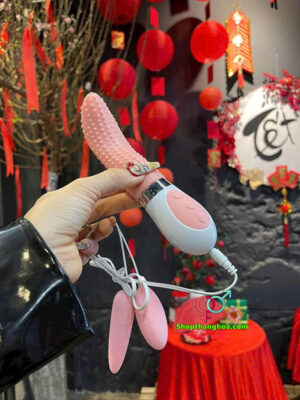 Lưỡi rung tình yêu kèm trứng cho chị em lên đỉnh LR001 30