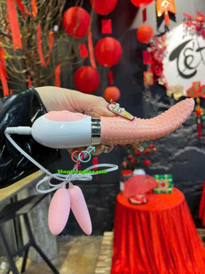 Lưỡi rung tình yêu kèm trứng cho chị em lên đỉnh LR001 31