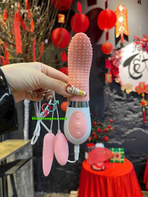Lưỡi rung tình yêu kèm trứng cho chị em lên đỉnh LR001 32