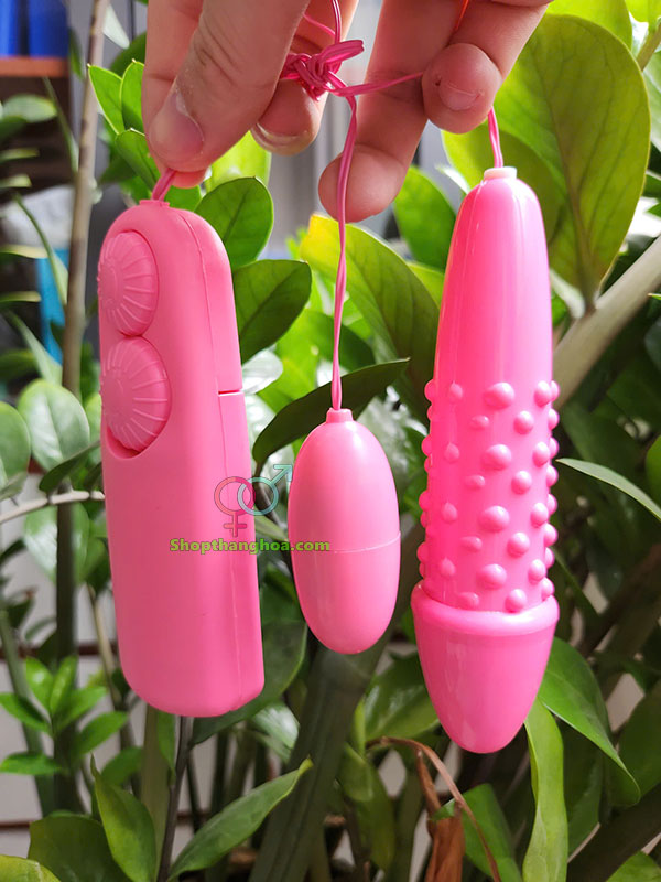 Trứng rung tình yêu 2 đầu có gai kích thích cực phê TR003 23