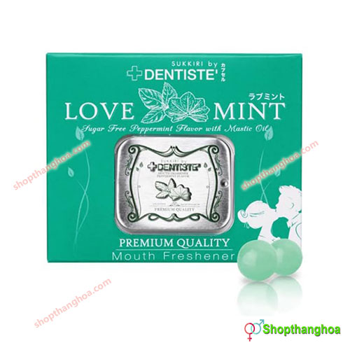kẹo phòng the love mint