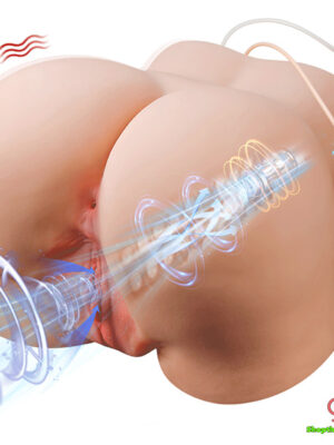 Sex doll torso Xise âm đạo co bóp và rung SQ-MAS50083 10