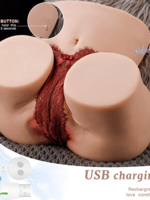 Sex doll torso Xise âm đạo co bóp và rung SQ-MAS50083 6