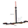 Giá đỡ dương vật giả chữ T và trói buộc tay chân GSM036