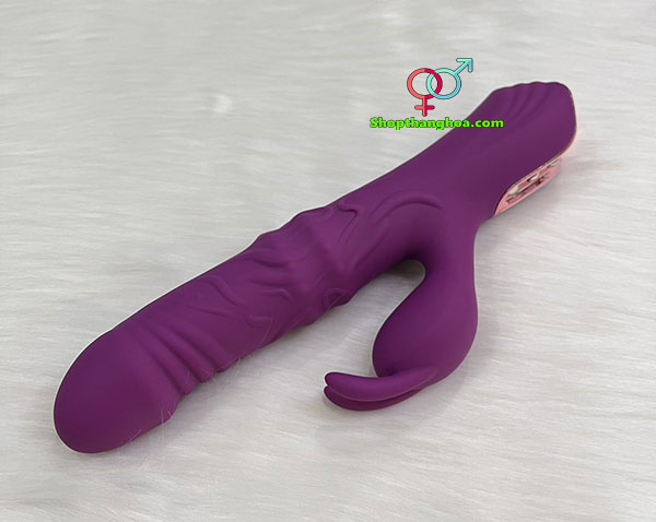 Dương vật giả đa năng vòng bi rung thụt cực phê DVG031 3