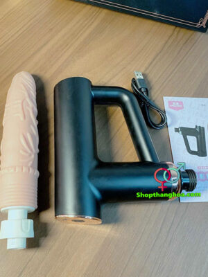 Dương vật giả súng máy cầm tay rung thụt mạnh mẽ DVG026