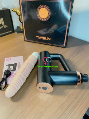 Dương vật giả súng máy cầm tay rung thụt mạnh mẽ DVG026 4