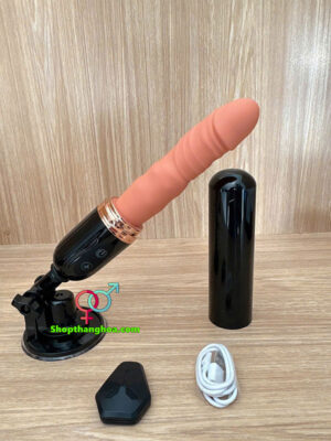 Dương vật giả gắn tường cao cấp điều khiển từ xa DVG046