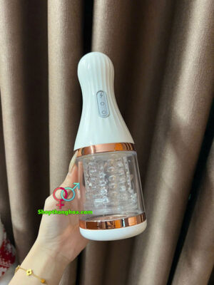 Máy thủ dâm trong suốt xoay kích thích dương vật DVG018 5