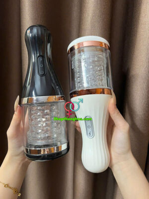 Máy thủ dâm trong suốt xoay kích thích dương vật DVG018 6