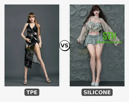nên chọn búp bê tình dục tpe hay silicon