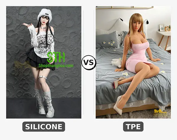 búp bê tình dục chất liệu silicon và tpe