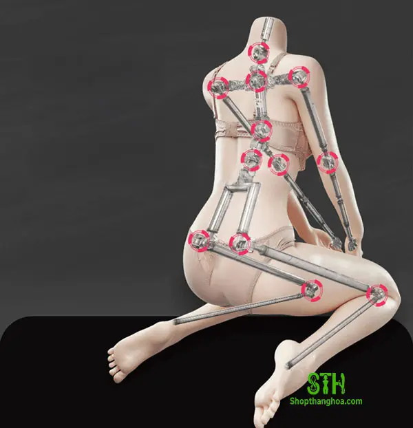 khung xương búp bê tình yêu