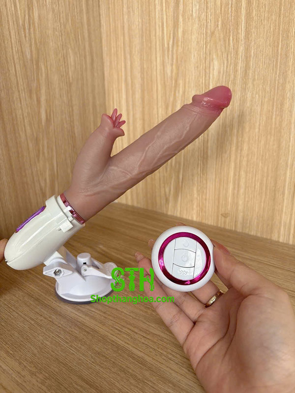 Cặc giả gắn tường cao cấp điều khiển từ xa cho nữ DVG061