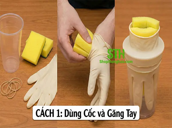 cách làm lồn giả tại nhà