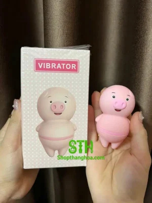Lưỡi rung kích thích điểm G hình con heo dễ thương TR034 4