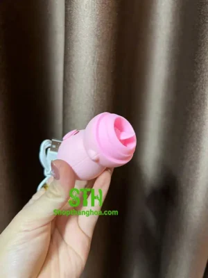 Lưỡi rung kích thích điểm G hình con heo dễ thương TR034 5