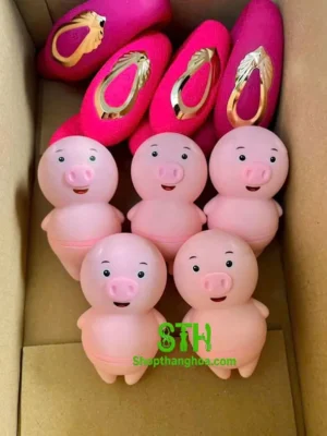 Lưỡi rung kích thích điểm G hình con heo dễ thương TR034 6