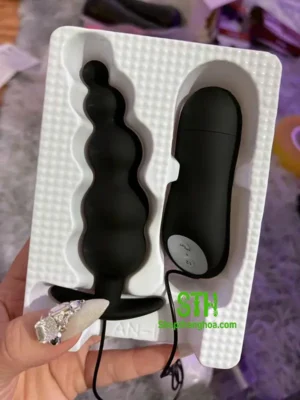 Máy rung hậu môn chuỗi hạt Pretty Love 12 chế độ DHM002