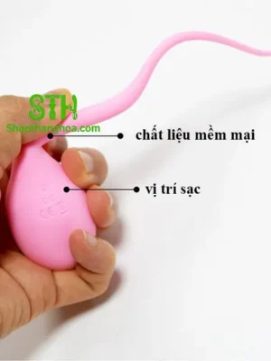 Máy rung tình yêu không dây nòng nọc 10 chế độ TR027 4