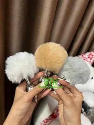 Phích cắm hậu môn đuôi thỏ giúp nàng quyến rũ DHM001 2