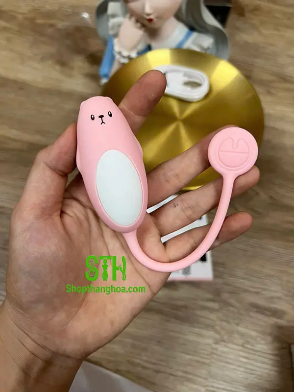 Trứng rung hình gấu dễ thương kết nối qua APP TR015