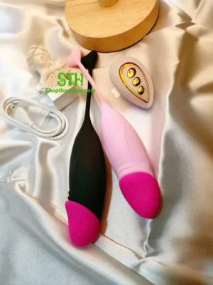 Trứng rung không dây hình dương vật đuôi trái tim TR021 2