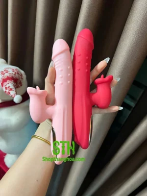 Dương vật giả kích thích mạnh mẽ đồng thời 3 điểm DVG064 4