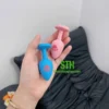 Plug hậu môn bọc silicone mềm mại có chuông DHM016 4