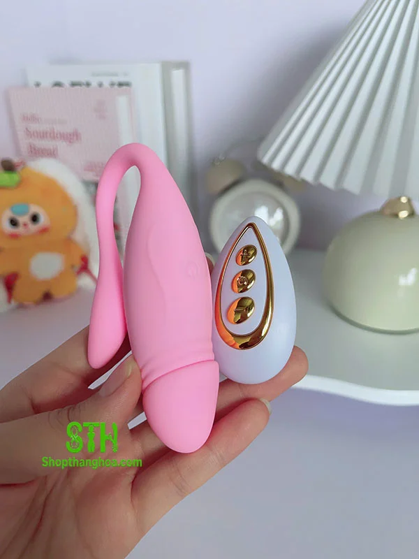 Trứng rung điều khiển từ xa hình dương vật sạc pin TR018 10