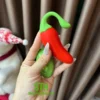 Trứng rung mô phỏng hình quả ớt chín đỏ mọng TR053 3