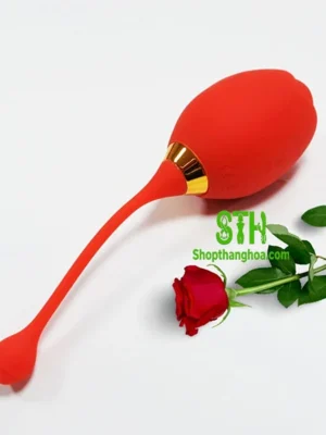 Trứng rung tình yêu bông hồng điều khiển từ xa TR048 3