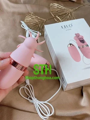 Trứng rung tình yêu Lilo 2 đầu rung liếm cực phê TR049 3