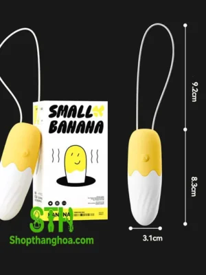 Trứng rung tình yêu quả chuối Small Bahaha 9 chế độ TR044 5