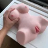 Búp bê bán thân bím hồng hào cho nam lên đỉnh BBBT008 3