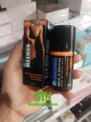Chai xịt lâu ra Maxman 75000 kéo dài thời gian quan hệ