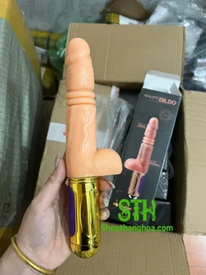 Dương vật giả Fanala cầm tay rung thụt tỏa nhiệt DVG078
