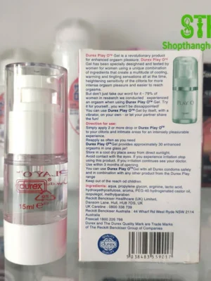 Gel bôi trơn Durex Play O tăng khoái cảm cho phụ nữ 2