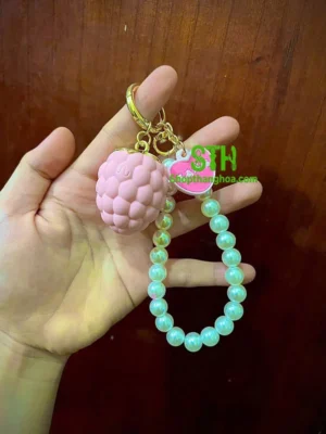 Sextoy trứng rung tình yêu móc khóa hình quả na TR058