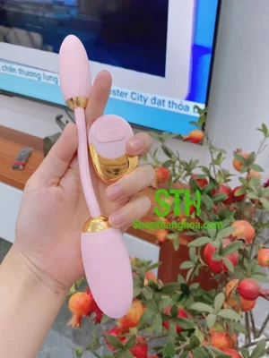 Trứng rung 2 đầu Ankni điều khiển từ xa tiện lợi TR056