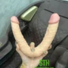Cu giả 2 đầu kích thước khác nhau Lovetoy mềm mại DVG085 2