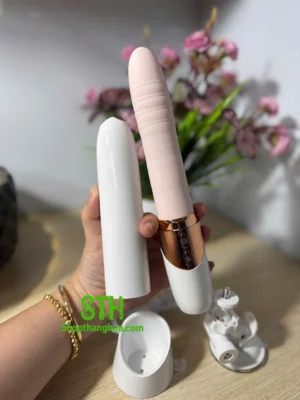 Máy thủ dâm cho nữ rung thụt gắn tường 10 chế độ DVG097 3