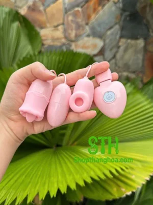 Trứng rung 3 in 1 rung hút liếm cho nữ lên đỉnh TR070