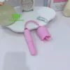 Máy thủ dâm cho nữ hoa hồng 2 đầu thụt xoay liếm TR076