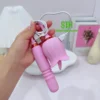 Máy thủ dâm cho nữ hoa hồng 2 đầu thụt xoay liếm TR076 11