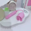 Máy thủ dâm cho nữ hoa hồng 2 đầu thụt xoay liếm TR076 2