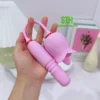 Máy thủ dâm cho nữ hoa hồng 2 đầu thụt xoay liếm TR076 3