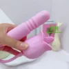 Máy thủ dâm cho nữ hoa hồng 2 đầu thụt xoay liếm TR076 5