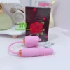 Máy thủ dâm cho nữ hoa hồng 2 đầu thụt xoay liếm TR076 9